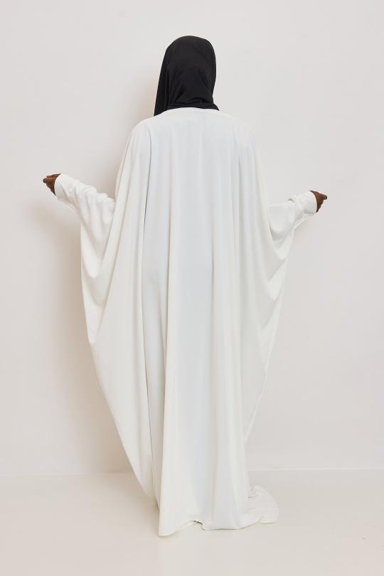 Abaya Femme Noir SILVER FASHION 6171 Efashion Paris