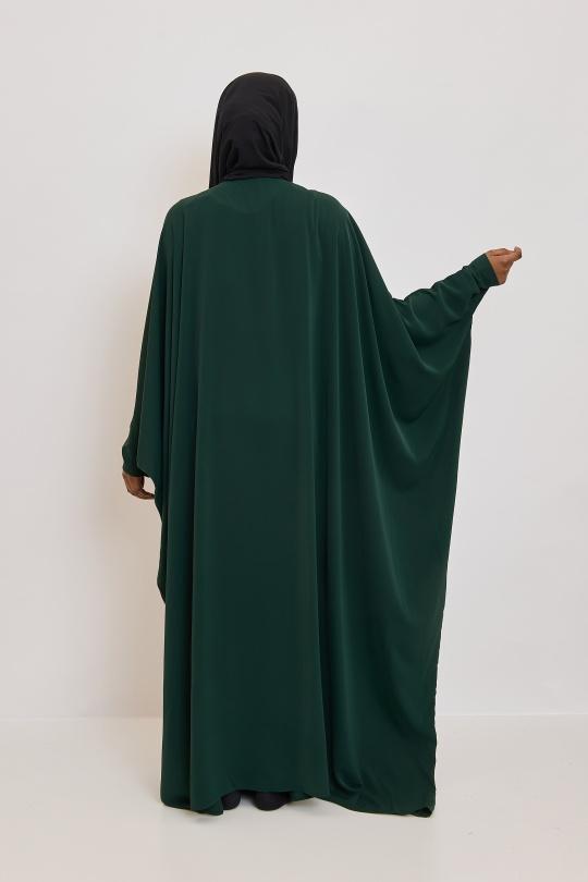 Abaya Femme Noir SILVER FASHION 6171 Efashion Paris