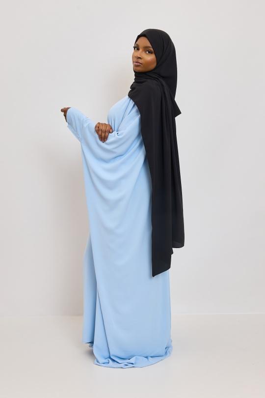 Abaya Femme Noir SILVER FASHION 6171 Efashion Paris