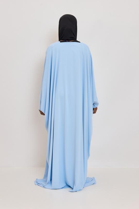 Abaya Femme Noir SILVER FASHION 6171 Efashion Paris