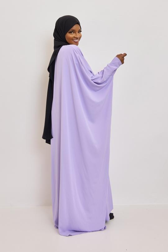 Abaya Femme Noir SILVER FASHION 6171 Efashion Paris