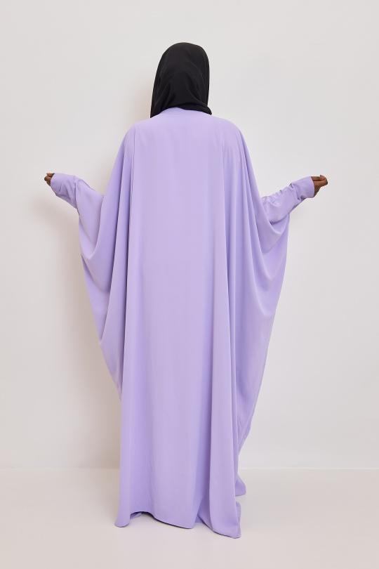Abaya Femme Noir SILVER FASHION 6171 Efashion Paris