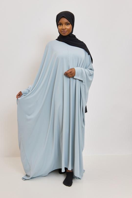Abaya Femme Noir SILVER FASHION 6171 Efashion Paris