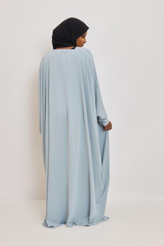 Abaya Femme Noir SILVER FASHION 6171 Efashion Paris
