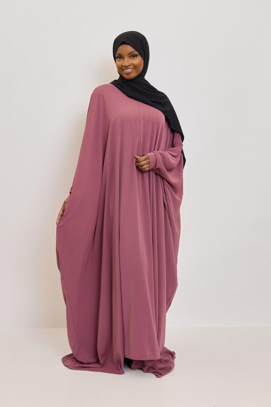 Abaya Femme Noir SILVER FASHION 6171 Efashion Paris