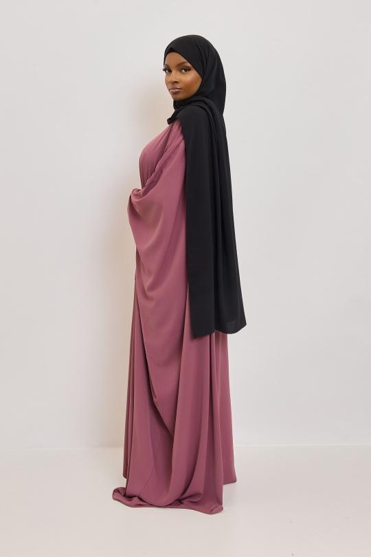 Abaya Femme Noir SILVER FASHION 6171 Efashion Paris
