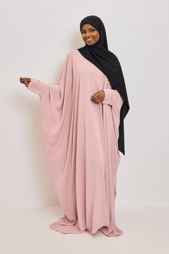 Abaya Femme Noir SILVER FASHION 6171 Efashion Paris