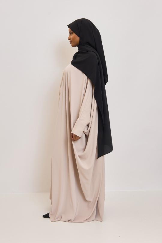 Abaya Femme Noir SILVER FASHION 6171 Efashion Paris