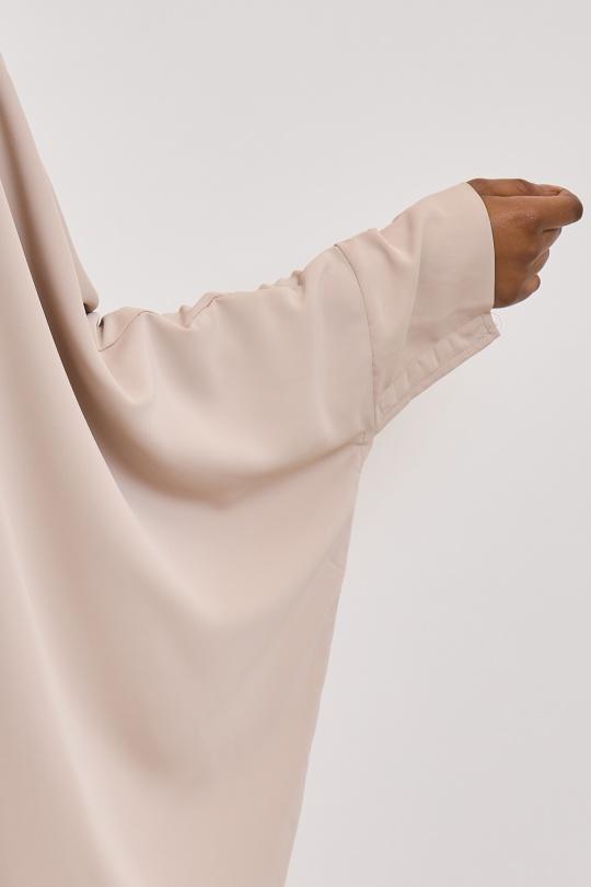 Abaya Femme Noir SILVER FASHION 6171 Efashion Paris