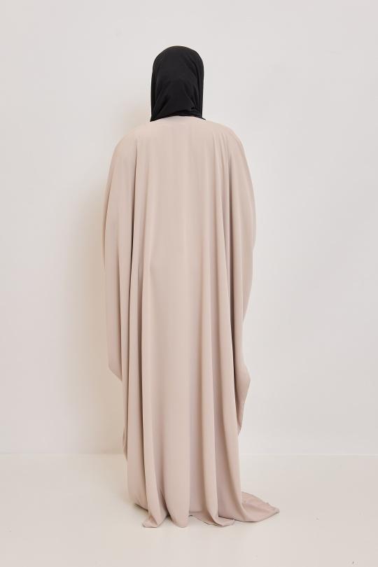 Abaya Femme Noir SILVER FASHION 6171 Efashion Paris