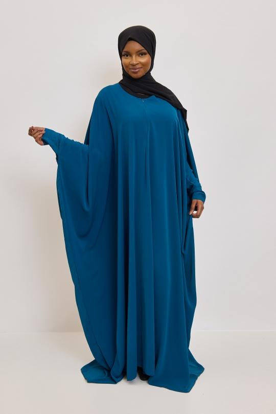Abaya Femme Noir SILVER FASHION 6171 Efashion Paris