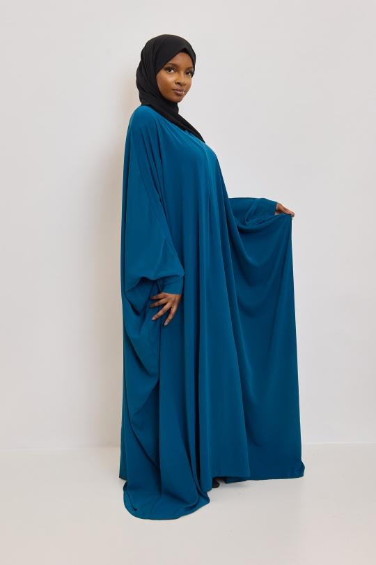 Abaya Femme Noir SILVER FASHION 6171 Efashion Paris