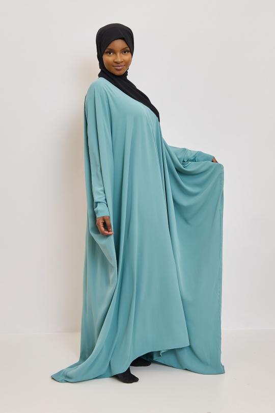 Abaya Femme Noir SILVER FASHION 6171 Efashion Paris