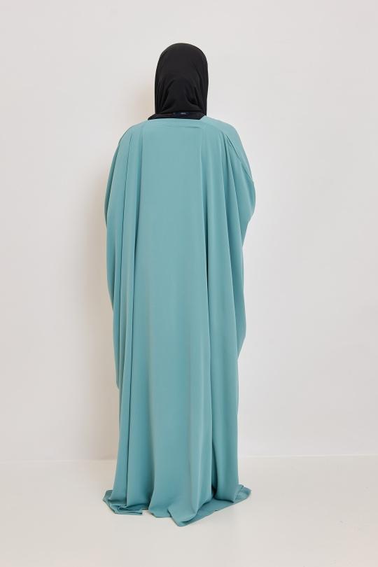 Abaya Femme Noir SILVER FASHION 6171 Efashion Paris