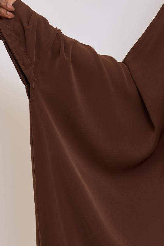Abaya Femme Noir SILVER FASHION 6171 Efashion Paris