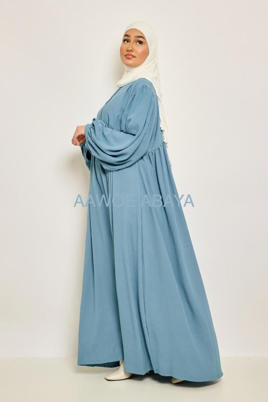 Abaya Femme Beige SILVER FASHION 2607 Efashion Paris