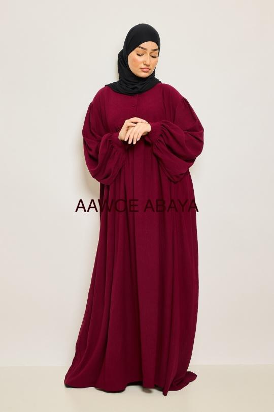 Abaya Femme Beige SILVER FASHION 2607 Efashion Paris