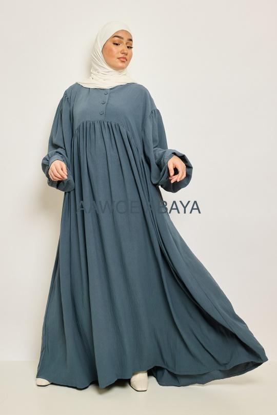 Abaya Femme Beige SILVER FASHION 2607 Efashion Paris