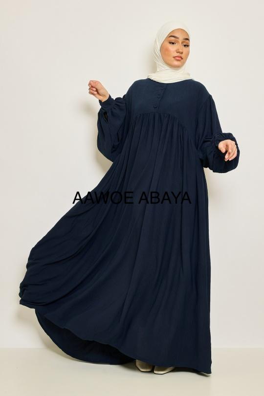 Abaya Femme Beige SILVER FASHION 2607 Efashion Paris