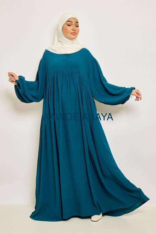 Abaya Femme Beige SILVER FASHION 2607 Efashion Paris