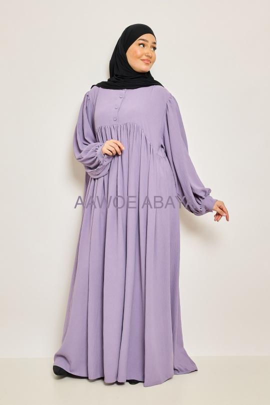 Abaya Femme Beige SILVER FASHION 2607 Efashion Paris