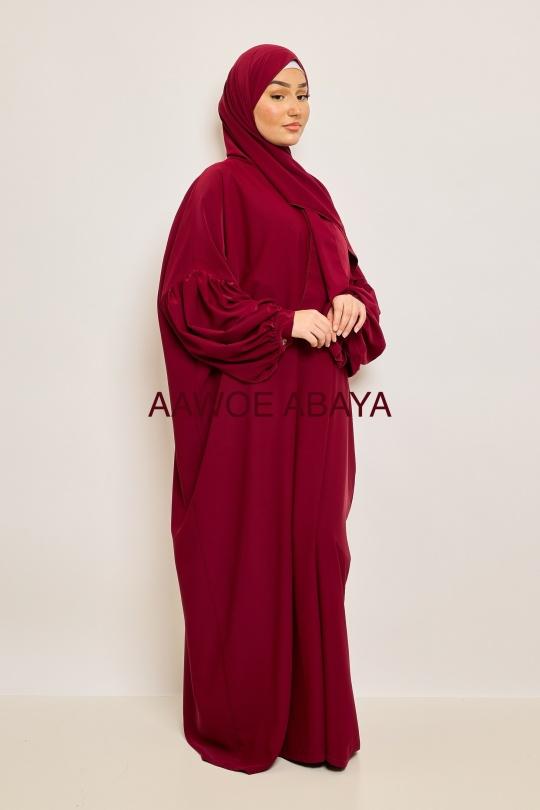 Abaya Femme Beige SILVER FASHION 2333 Efashion Paris