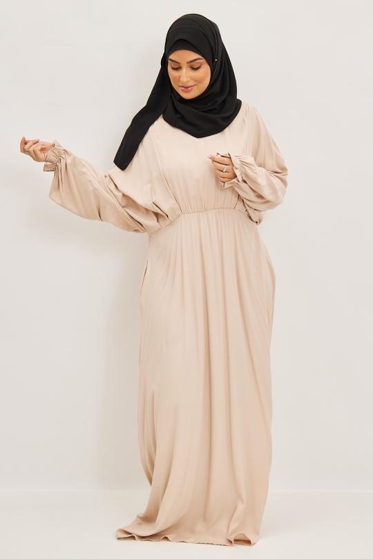 Abaya Femme Noir SILVER FASHION 2064 Efashion Paris