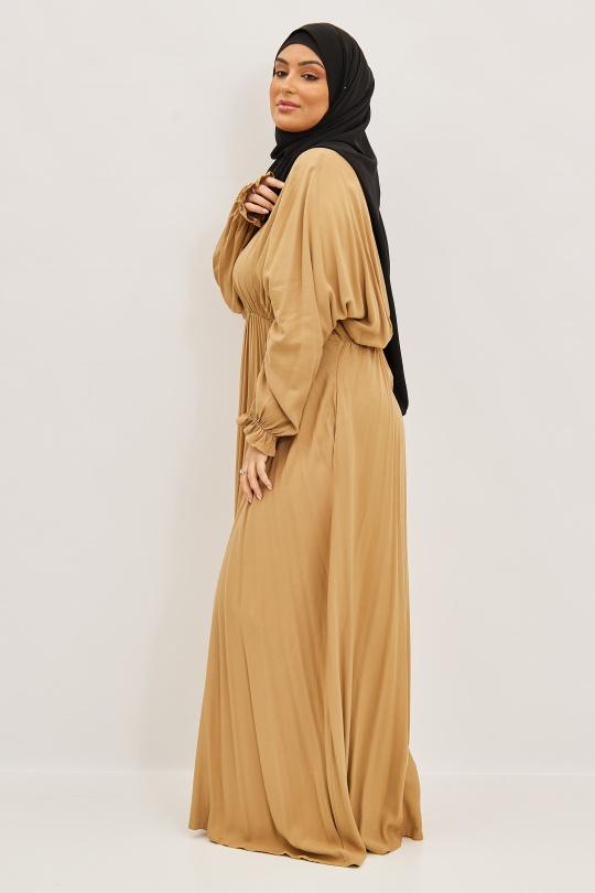 Abaya Femme Noir SILVER FASHION 2064 Efashion Paris