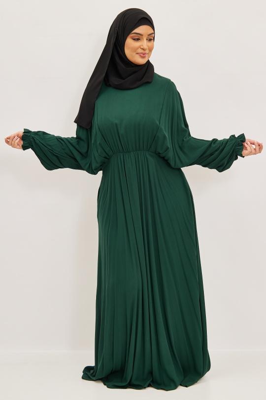 Abaya Femme Noir SILVER FASHION 2064 Efashion Paris