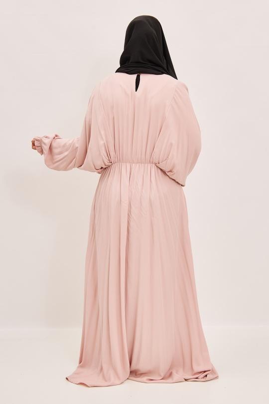 Abaya Femme Noir SILVER FASHION 2064 Efashion Paris