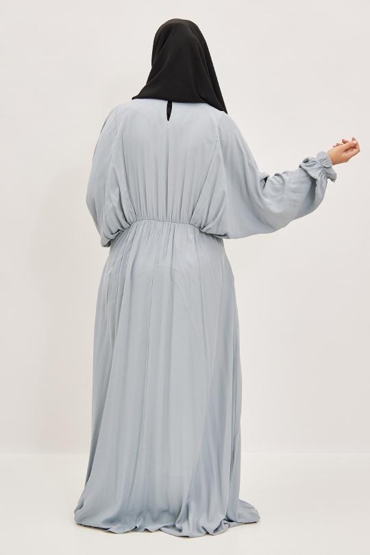 Abaya Femme Noir SILVER FASHION 2064 Efashion Paris
