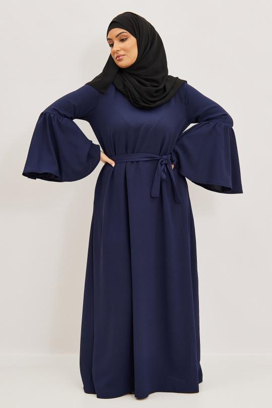 Abaya Femme Noir SILVER FASHION 2104 Efashion Paris