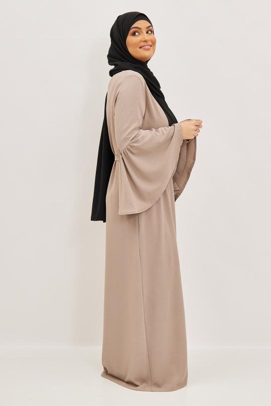 Abaya Femme Noir SILVER FASHION 2104 Efashion Paris