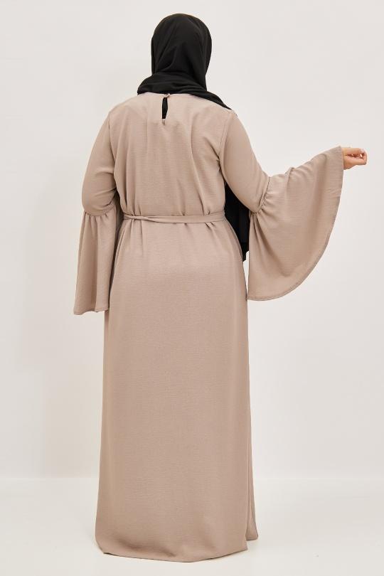 Abaya Femme Noir SILVER FASHION 2104 Efashion Paris