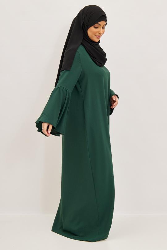Abaya Femme Noir SILVER FASHION 2104 Efashion Paris