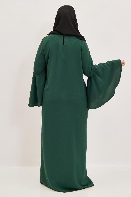 Abaya Femme Noir SILVER FASHION 2104 Efashion Paris