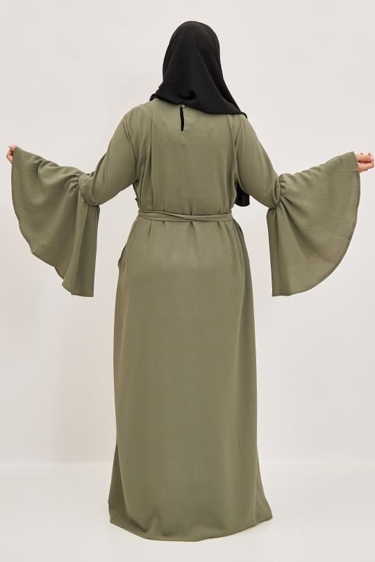 Abaya Femme Noir SILVER FASHION 2104 Efashion Paris