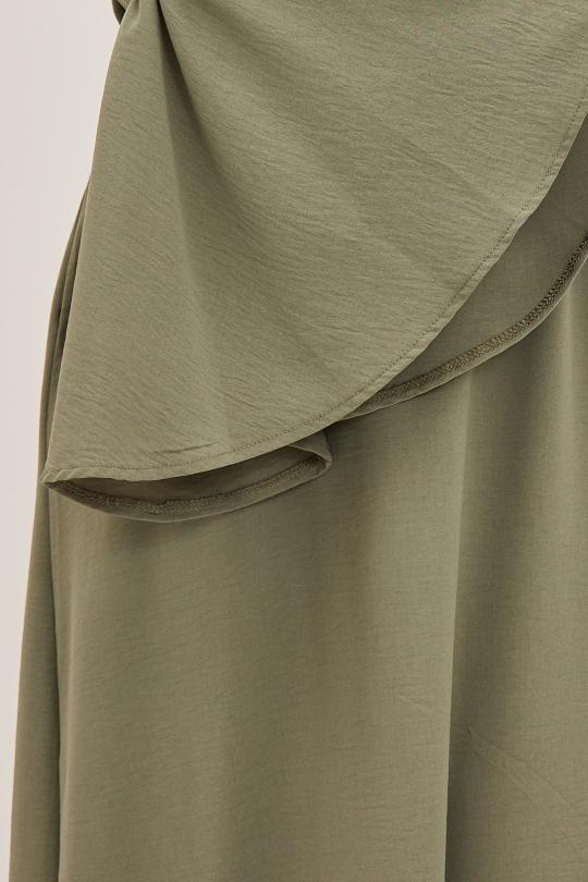 Abaya Femme Noir SILVER FASHION 2104 Efashion Paris
