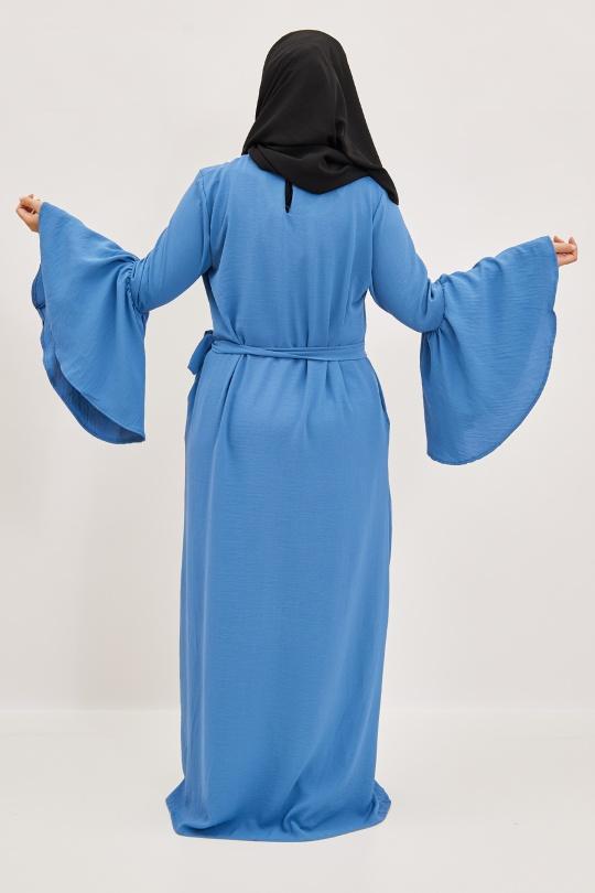 Abaya Femme Noir SILVER FASHION 2104 Efashion Paris