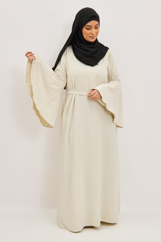 Abaya Femme Noir SILVER FASHION 2104 Efashion Paris