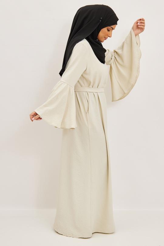 Abaya Femme Noir SILVER FASHION 2104 Efashion Paris