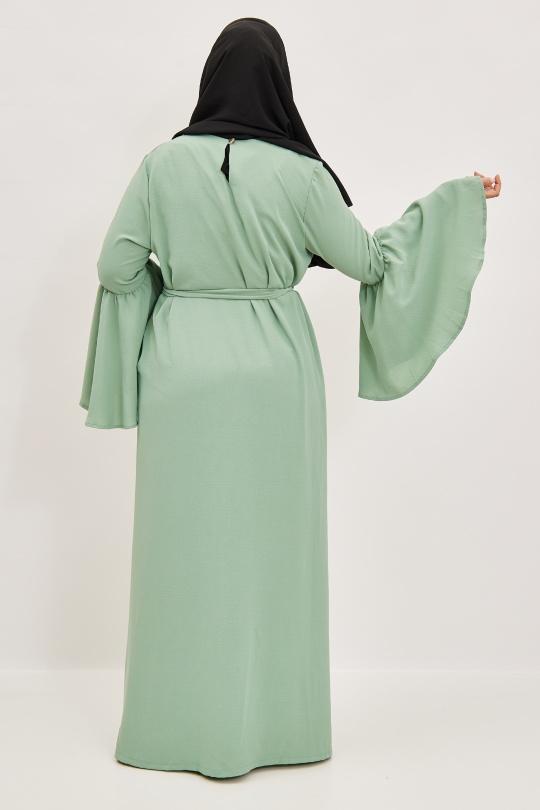 Abaya Femme Noir SILVER FASHION 2104 Efashion Paris