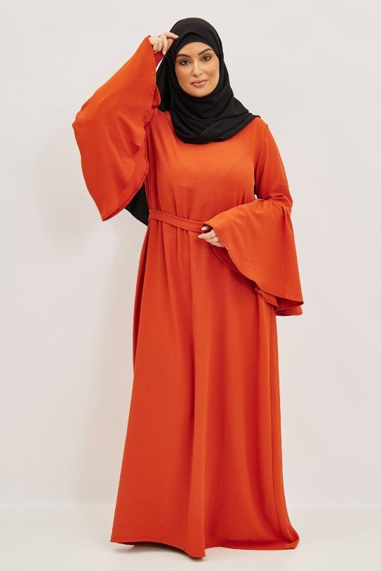 Abaya Femme Noir SILVER FASHION 2104 Efashion Paris