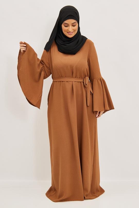 Abaya Femme Noir SILVER FASHION 2104 Efashion Paris