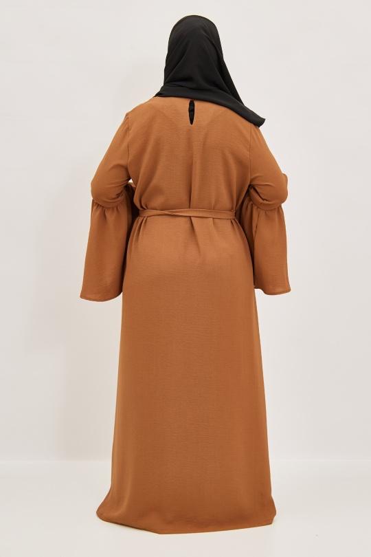 Abaya Femme Noir SILVER FASHION 2104 Efashion Paris