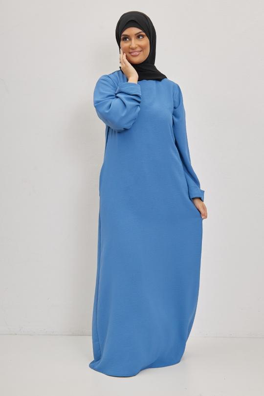 Abaya Femme Ivoire SILVER FASHION 1863B Efashion Paris