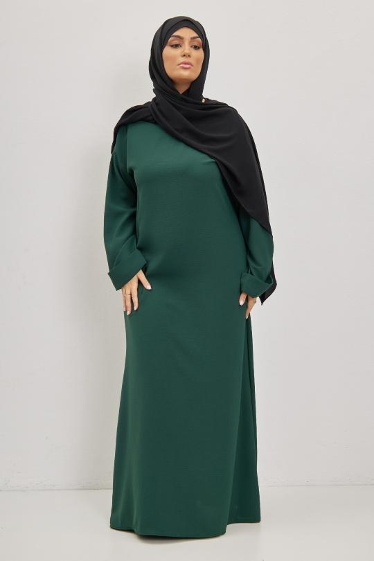 Abaya Femme Ivoire SILVER FASHION 1863B Efashion Paris