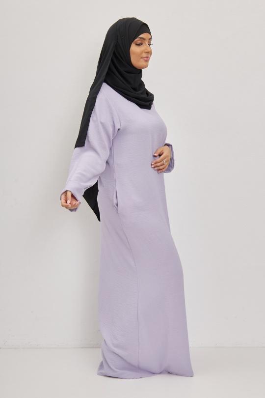 Abaya Femme Ivoire SILVER FASHION 1863B Efashion Paris