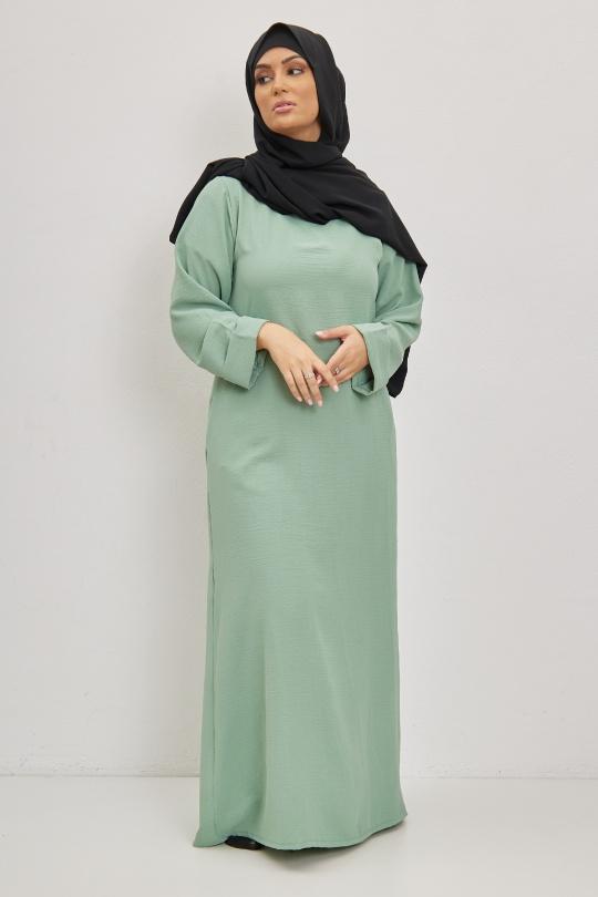 Abaya Femme Ivoire SILVER FASHION 1863B Efashion Paris