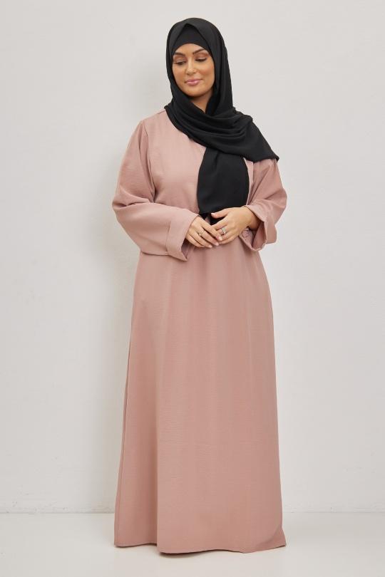 Abaya Femme Ivoire SILVER FASHION 1863B Efashion Paris